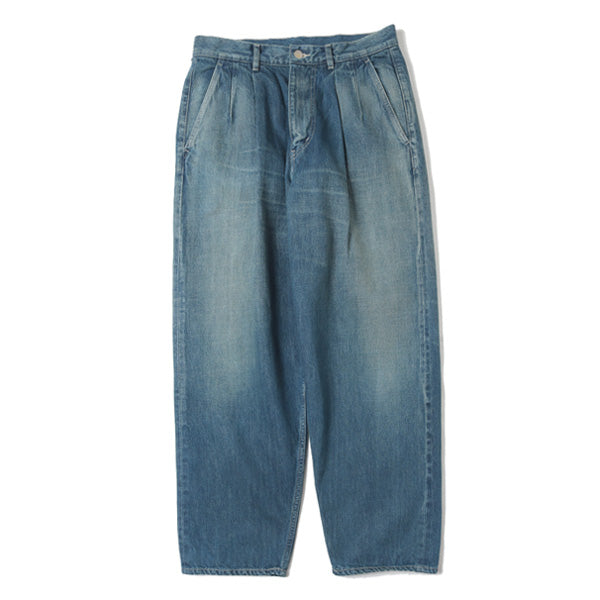 Selvage Denim Two Tuck Tapered Pants(Dk. FADE) GU233-40187DB  (GU233-40187DB) | Graphpaper / パンツ (MEN) | Graphpaper正規取扱店DIVERSE