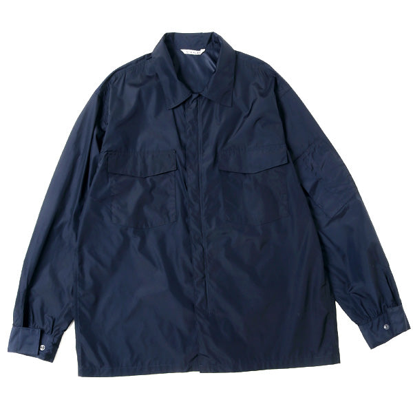 LIGHT NYLON ZIP SHIRT (A20SS01NL) | AURALEE / シャツ (MEN) | AURALEE 正規取扱店DIVERSE