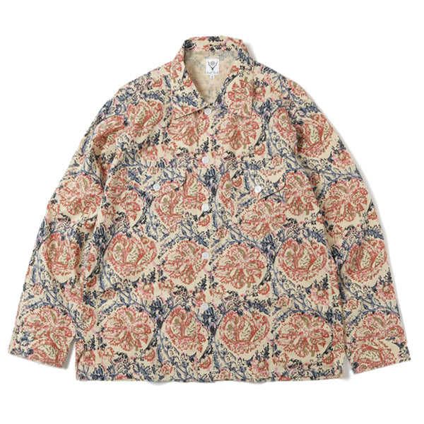 Smokey Shirt - Printed Flannel / Paisley (GL827) | South2 West8 / シャツ (MEN)  | South2 West8正規取扱店DIVERSE