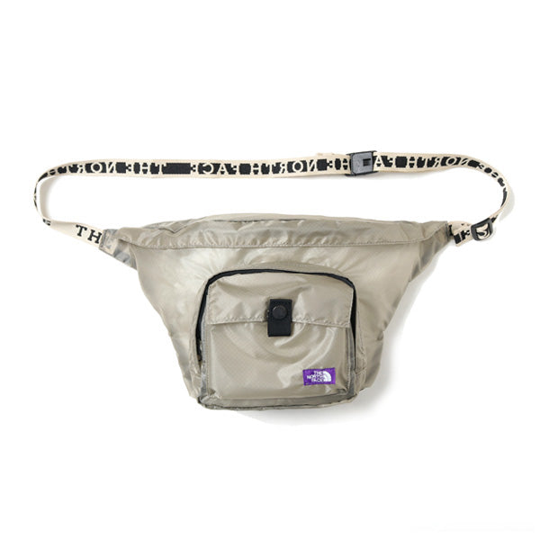 Lightweight logo tape waist bag on sale