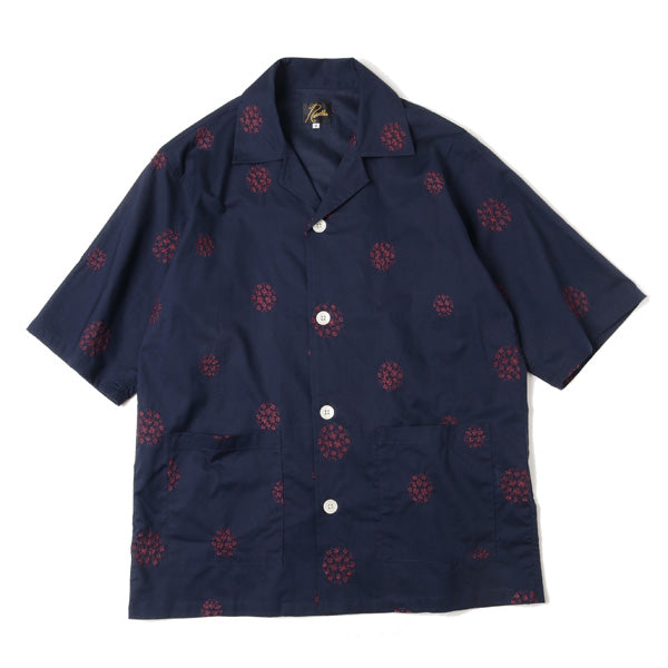 Cabana Shirt - Cotton Cloth / Flower Dot Emb. (GL211) | NEEDLES / シャツ (MEN)  | NEEDLES正規取扱店DIVERSE