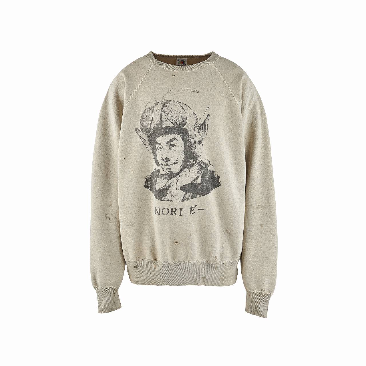 Saint Mxxxxxx (セントマイケル) 】KN_CREW SWEAT/ NORIDA- SM-A23