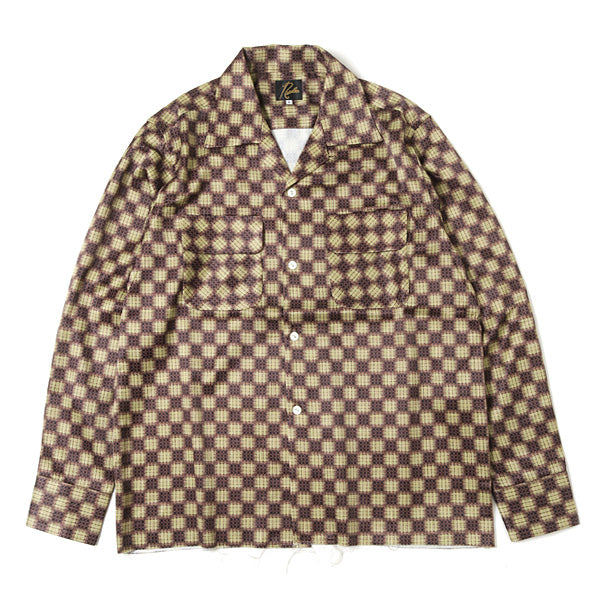 Cut-off Bottom Classic Shirt-R/C Sateen (FK141) | NEEDLES / シャツ (MEN) |  NEEDLES正規取扱店DIVERSE