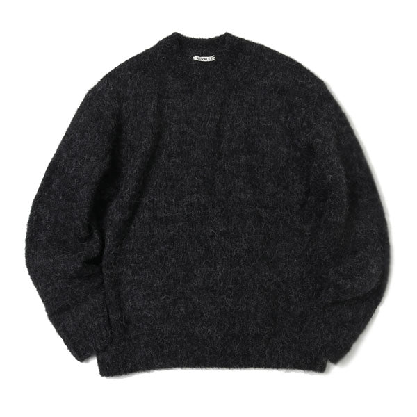 ALPACA WOOL SUPER LIGHT KNIT BIG P/O (A20AP02AW) | AURALEE / トップス (MEN) |  AURALEE正規取扱店DIVERSE