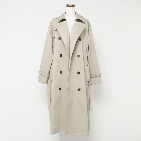 WEST POINT / OVERSIZED TRENCH COAT (CMAGKW0100) | ATON / Jacket (WOMEN) |  ATONAuthorized DealerDIVERSE