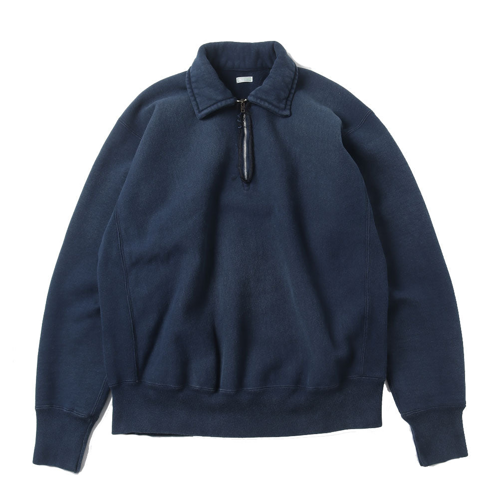 A.PRESSE (ア プレッセ) Vintage Half Zip Sweat Shirt 24SAP-05-03K 