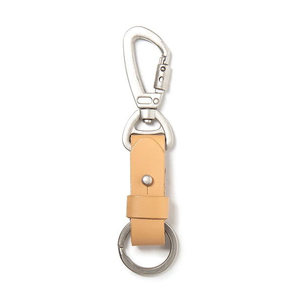 hobo(ホーボー) BUTTON STUD KEY RING SMOOTH COW LEATHER HB-A4102