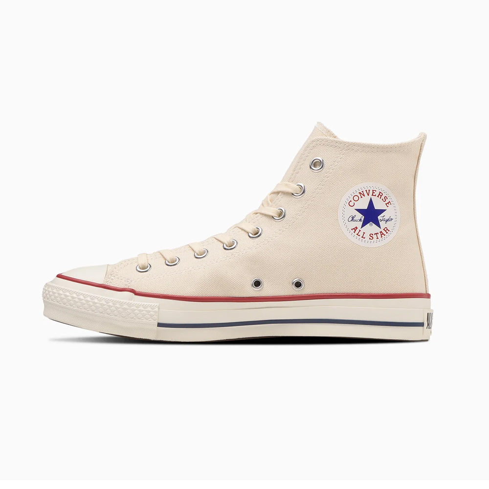 Mens white canvas converse on sale