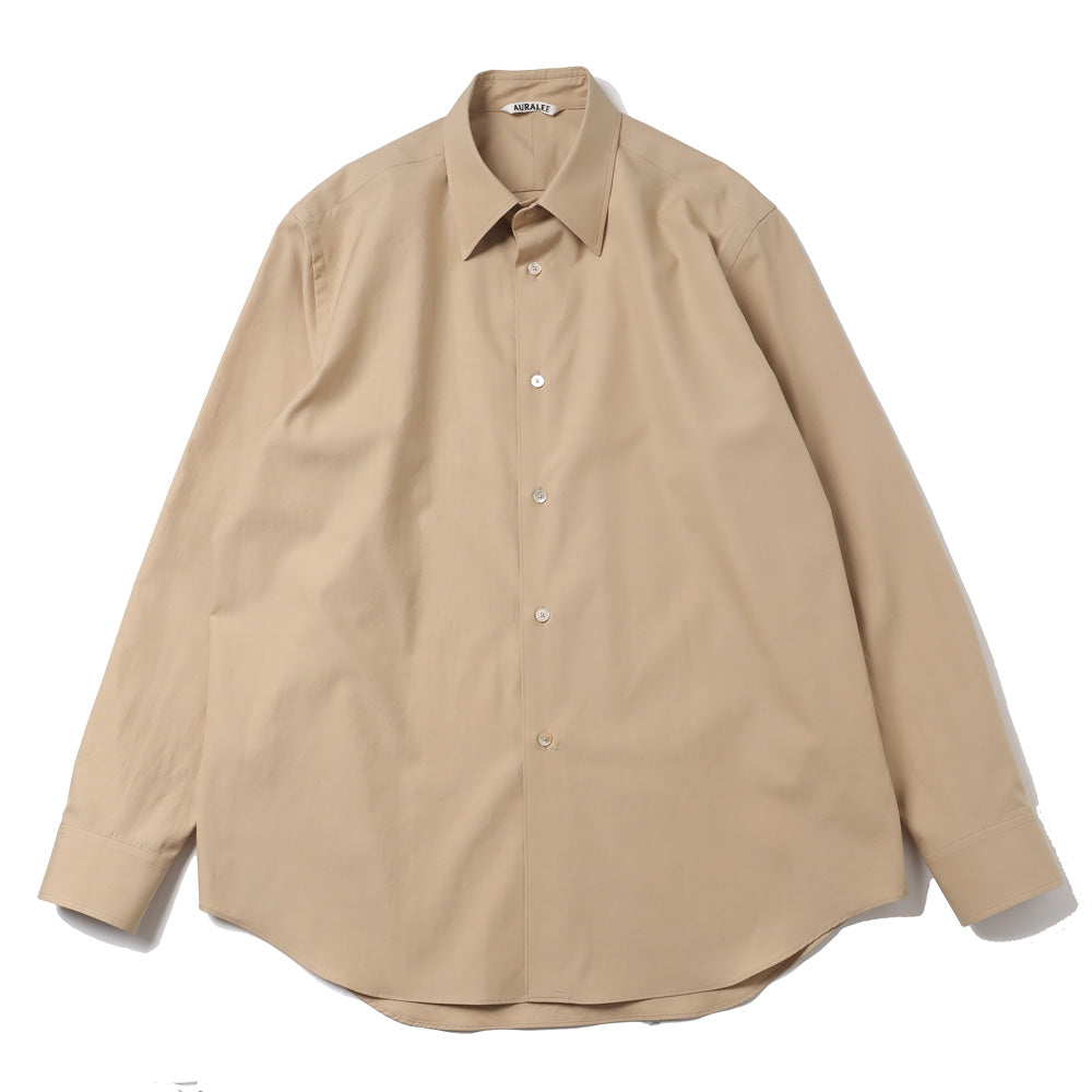 AURALEE) WASHED FINX TWILL SHIRT (A24SS01TN) | AURALEE / シャツ (MEN) | AURALEE 正規取扱店DIVERSE