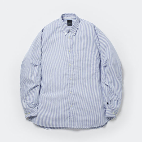 Tech Button Down Shirts L/S Stripe