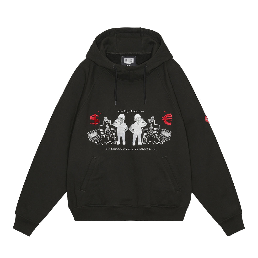 C.E (シーイー) INTERCOMMUNICATION BIG HEAVY HOODY CES26CS14 (CES26CS14) | C.E /  トップス (MEN) | C.E正規取扱店DIVERSE