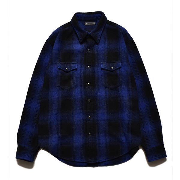 MINEDENIM (マインデニム) Ombre Check Flannel RF Western SH 2310