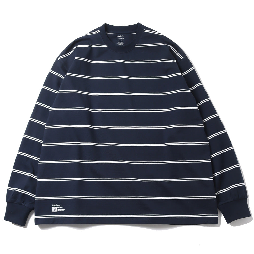 MULTI BORDER L/S TEE