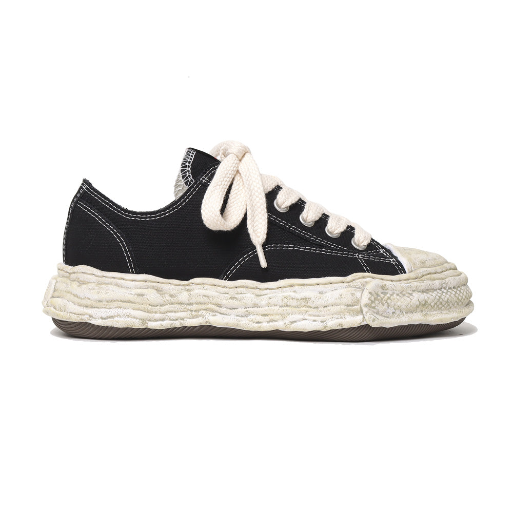 PETERSON23) OG Sole Canvas Vintage color dye Low-top Sneaker  (A13FW713-BLACK) | Maison MIHARA YASUHIRO / シューズ (MEN) | Maison MIHARA  YASUHIRO正規取扱店DIVERSE