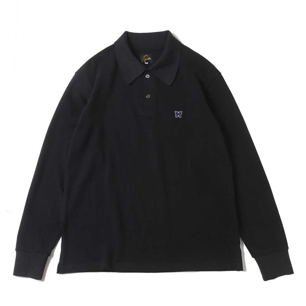 NEEDLES(ニードルズ)L/S Polo Shirt - Cotton Pique (PU296) | NEEDLES / カットソー (MEN)  | NEEDLES正規取扱店DIVERSE