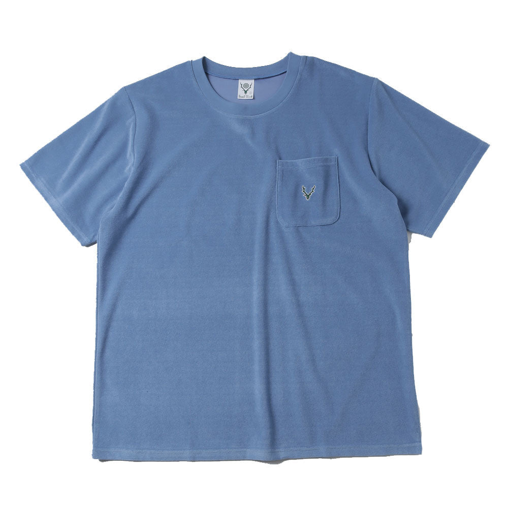South2 West8 (サウスツー ウエストエイト) S/S Round Pocket Tee - C 