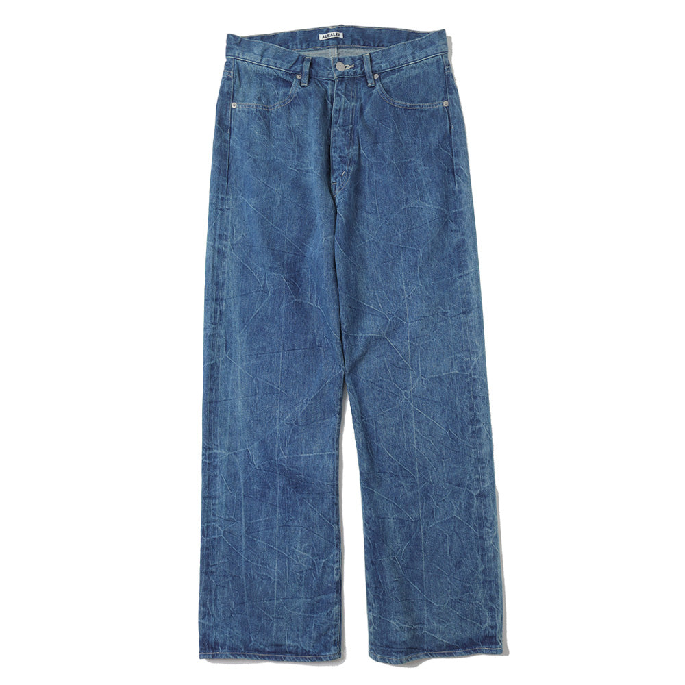 AURALEE (オーラリー)】 SELVEDGE FADED LIGHT DENIM PANTS (A23SP02DE) | AURALEE /  パンツ (MEN) | AURALEE正規取扱店DIVERSE