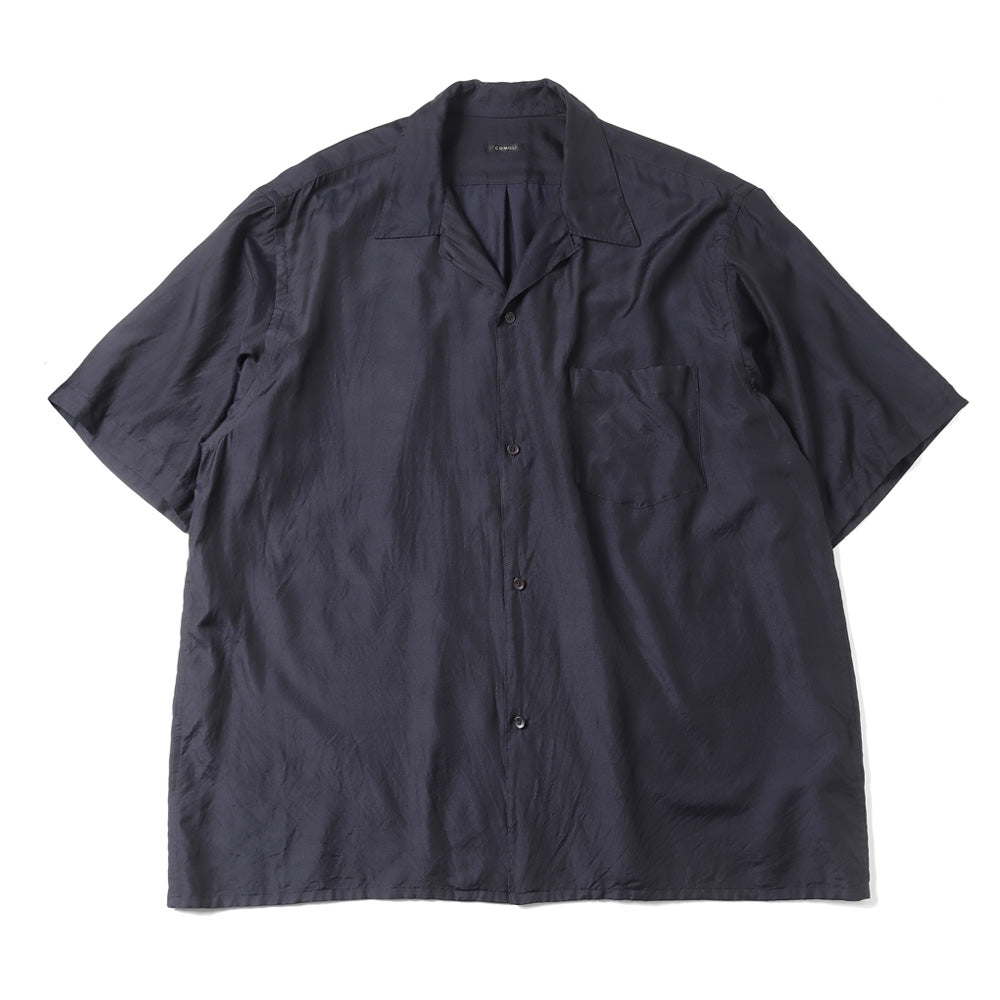 COMOLI) ウールシルク 半袖オープンカラーシャツ (Z01-02010) | COMOLI / シャツ (MEN) | COMOLI 正規取扱店DIVERSE