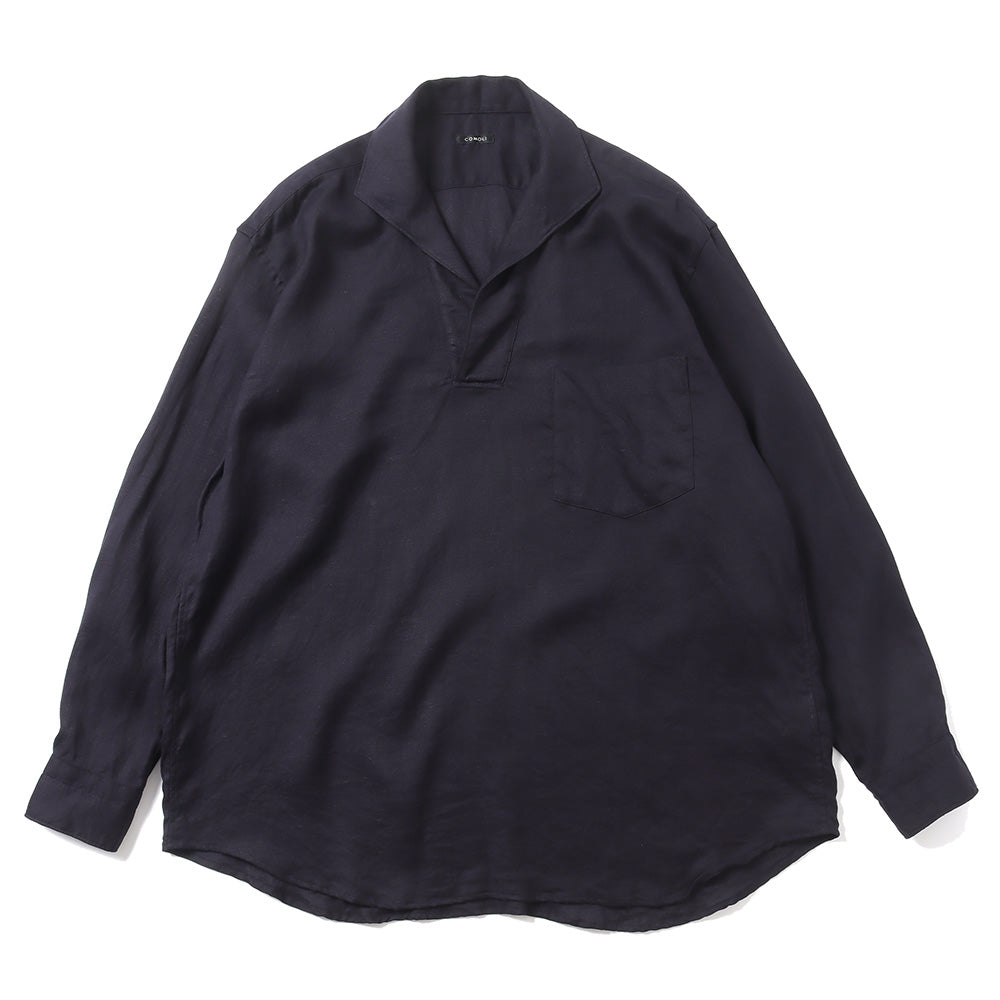 リネンツイル スキッパーシャツ (X01-02023) | COMOLI / シャツ (MEN