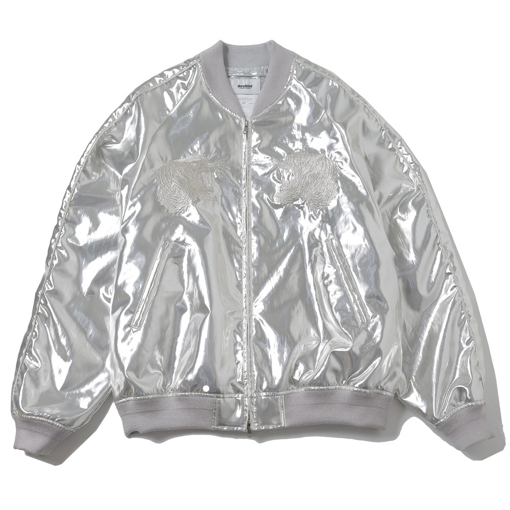 SILVER EMBROIDERY SOUVENIR JACKET