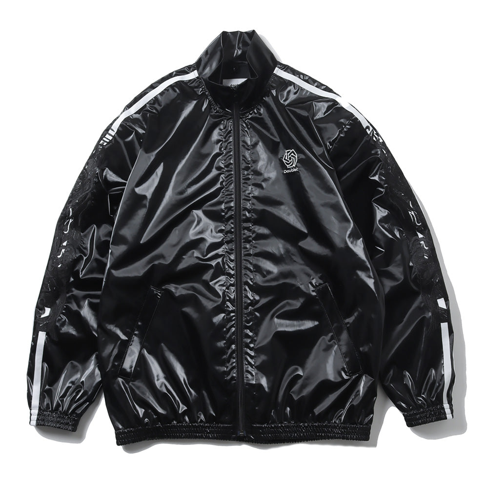 doubletダブレット)LAMINATE TRACK JACKET (24SS11BL187) | doublet 