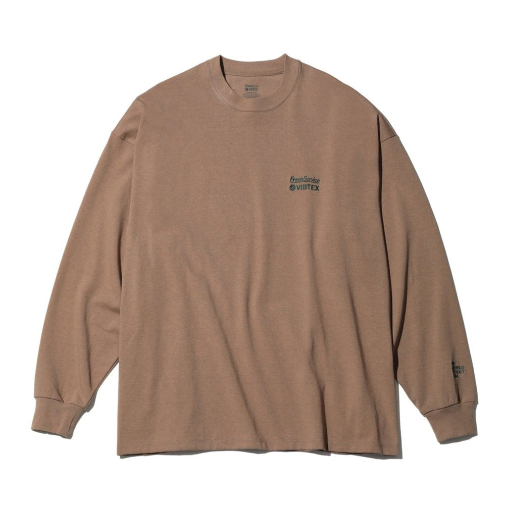 FreshService (フレッシュサービス)】VIBTEX for FreshService L/S CREW NECK TEE  (FSW-23-TE-271) | FreshService / カットソー (MEN) | FreshService正規取扱店DIVERSE