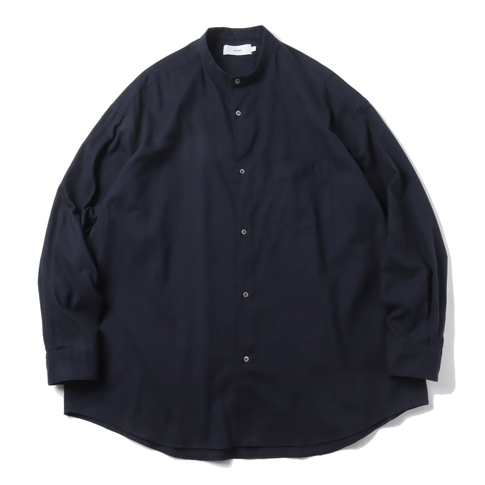Cotton Cashmere L/S Oversized Shirt¥33000