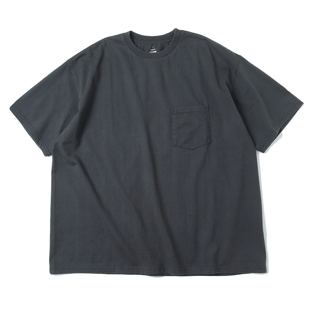 Graphpaper（グラフペーパー）】Frosted S/S Oversized Pocket Tee