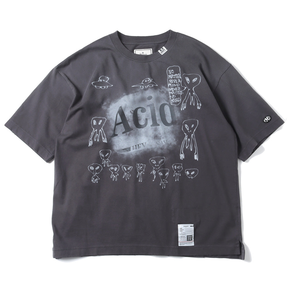 DISTRESSED ACID TEE (J12TS552) | Maison MIHARA YASUHIRO / Tシャツ 