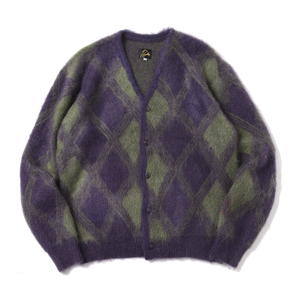 NEEDLES(ニードルズ)Mohair Cardigan - Argyle (NS278) | NEEDLES