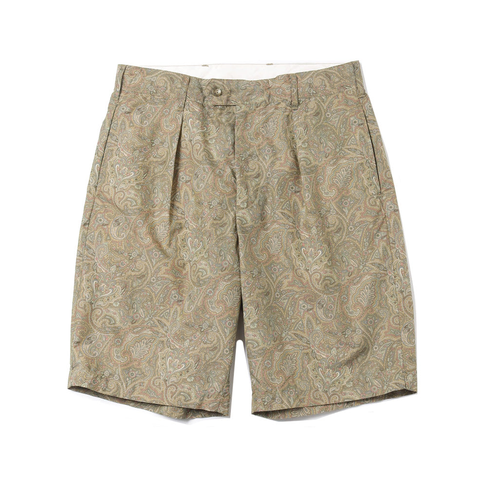 ENGINEERED GARMENTS (エンジニアド ガーメンツ) Sunset Short - Nyco Paisley Print  (OR267) | ENGINEERED GARMENTS / ショートパンツ (MEN) | ENGINEERED GARMENTS 正規取扱店DIVERSE