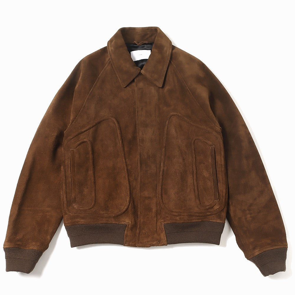 SUGARHILL(シュガーヒル)SUUEDE PIPING LEATHER BLOUSON (2411300703) | SUGARHILL /  ジャケット (MEN) | SUGARHILL正規取扱店DIVERSE