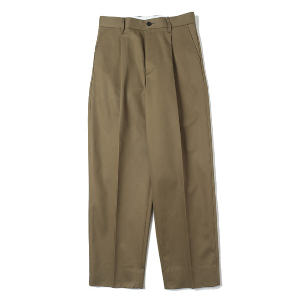 COTTON 1TUCK TROUSERS (213-60502) | UNIVERSAL PRODUCTS / パンツ 
