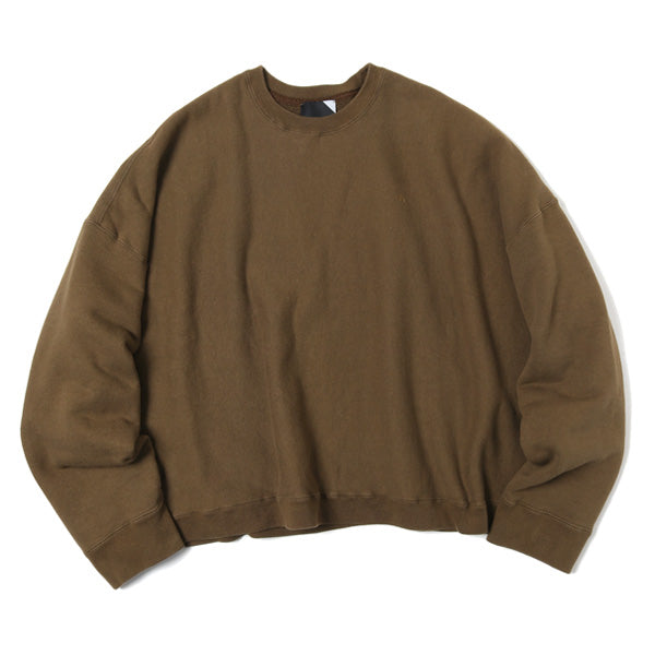 SUVIN NATURAL DYE CREWNECK PULLOVER (KKAGBW6951) | ATON