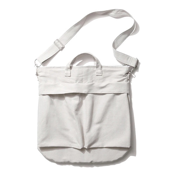 LINEN COTTON OXFORD | HELMET BAG (BOAGIM0105) | ATON / バッグ (MEN