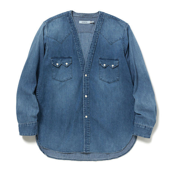 RANCHER SHIRT JACKET COTTON 8oz DENIM VW DARK (SJ3701) | nonnative