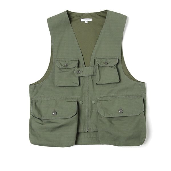 Game Vest - Cotton Ripstop (GH210) | ENGINEERED GARMENTS