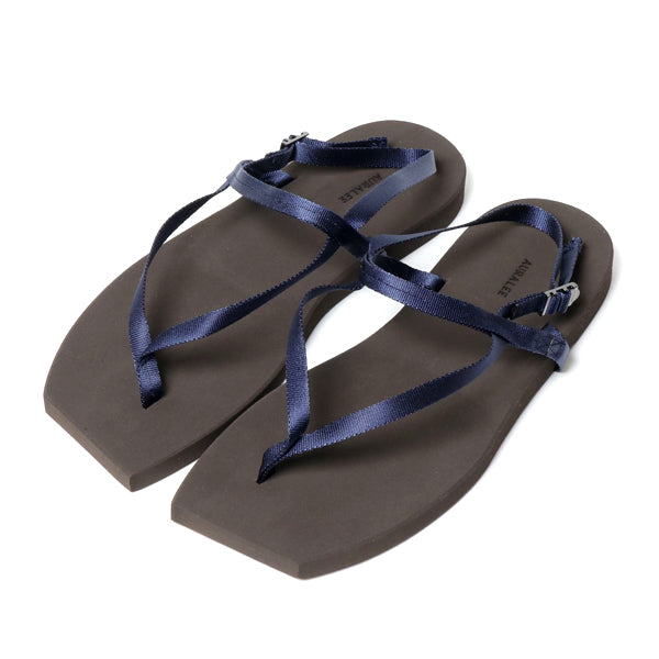 AURALEE◇BELTET BEACH SANDALS サンダル US7 BRW A21SS02FT 直営店