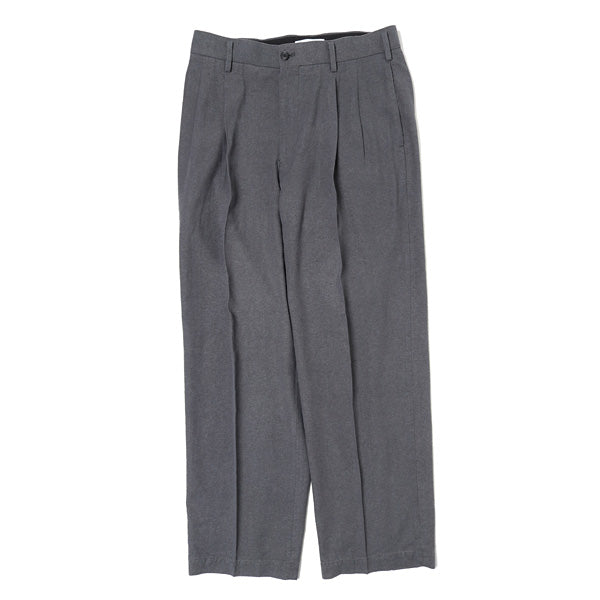 2TUCK COCOON FIT SILK LINEN (M21E-05PT02C) | marka / パンツ