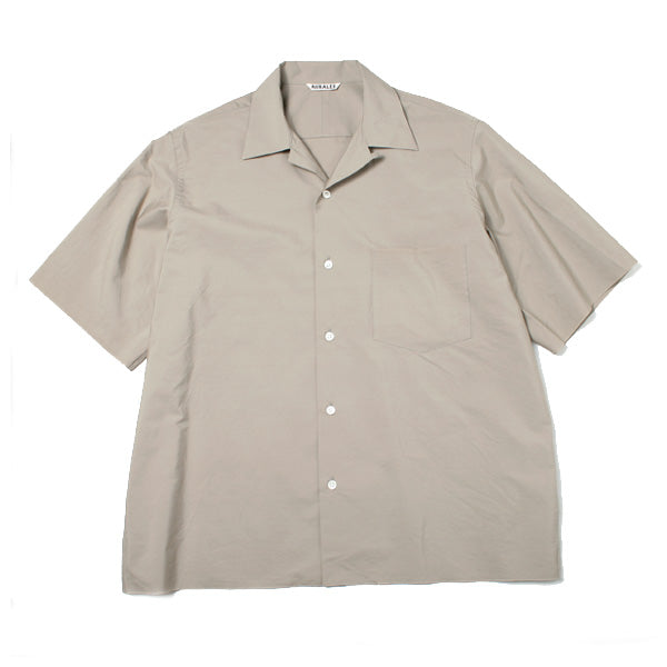 SELVEDGE WEATHER CLOTH HALF SLEEVED SHIRTS (A8SS02WC) | DIVERSE