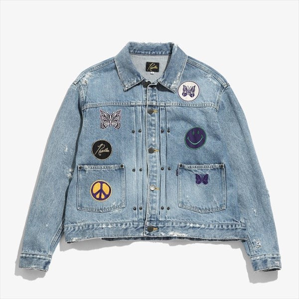 Assorted Patches Jean Jacket - 13oz C/L Denim / Di (KP137