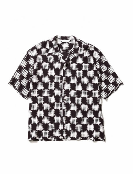 DOMAN OPEN COLLAR H/S SHIRT (21SS-SY5-007) | Sasquatchfabrix