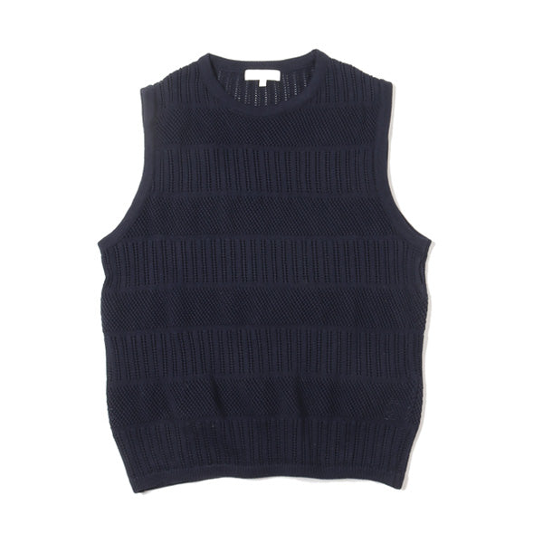 Typo Knit Vest (SS22-07) | mfpen / トップス (MEN) | mfpen正規取扱