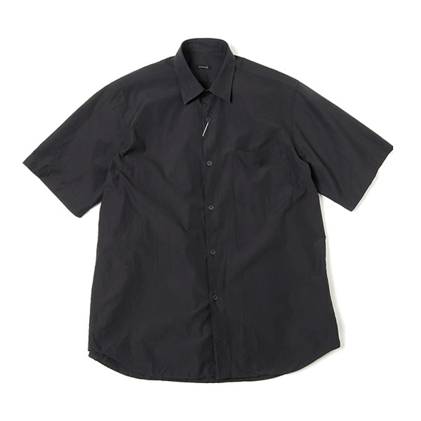 コモリショートスリーブシャツ / BLACK (P01-02008) | COMOLI / シャツ 