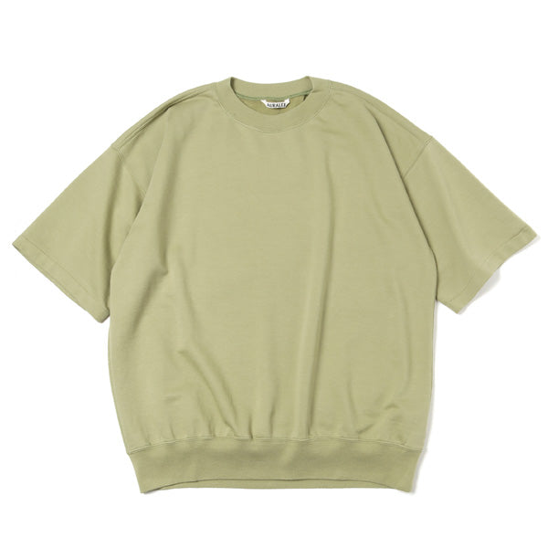 SUPER HIGH GAUZE NAPPED SWEAT TEE (A21SP02NU) | AURALEE / トップス