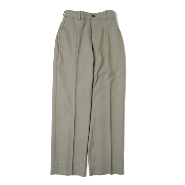 FLAT FRONT TROUSERS ORGANIC WOOL TROPICAL (A22A-09PT03C) | MARKAWARE / パンツ  (MEN) | MARKAWARE正規取扱店DIVERSE