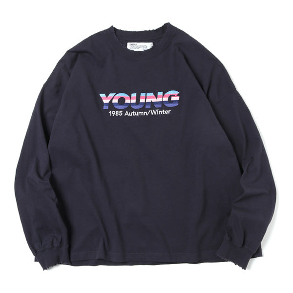 YOUNG Embroidery Tee (21AW C-7) | DAIRIKU / カットソー (MEN 
