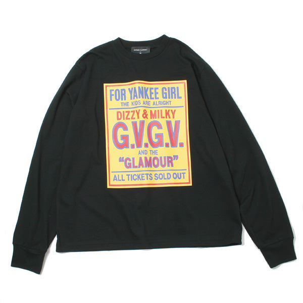 HYSTERIC GLAMOUR×G.V.G.V. PRINTED L/S TEE (GV1833003) | DIVERSE