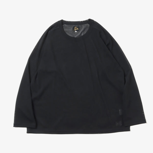 L/S U Neck Tee - Poly Mesh (KP244) | NEEDLES / カットソー (MEN 