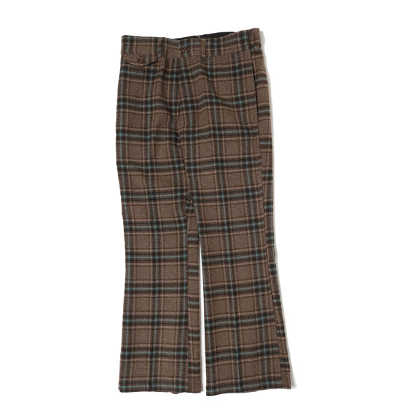 F.P. Boot-Cut Trouser - Plaid Tweed (HM167) | NEEDLES / パンツ